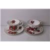 Image 2 : (3) Tea Cups and Saucers and a Cream Cup and Saucer