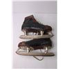 Image 2 : Pair of Vintage Ice Skates - Size 11 Mens