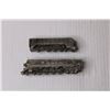 Image 3 : Two Pewter Train Locomotive Engines