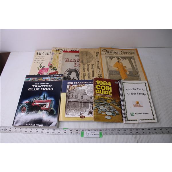 Large Lot of Misc. Books/Newspaper/Guides