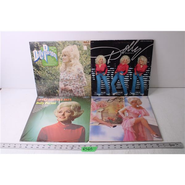 (4) Dolly Parton LP's