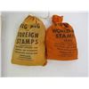 Image 5 : (2) Majestic Stamp Albums - (2) Bags of Stamps