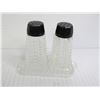 Image 2 : (2) Sets Salt & Pepper Shakers - Soap Dish