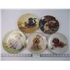 Image 1 : (5) Puppy Collector Plates