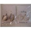 Image 2 : (4) Sterling Silver Earrings