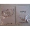 Image 3 : (4) Sterling Silver Earrings