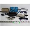 Image 1 : Small Purse - (4) Pair of Sunglasses in Cases