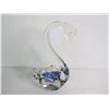 Image 2 : (2) Glass Swans