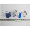 Image 1 : (4) Glass Art Ornaments