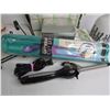 Image 2 : (3) Diffusers - Door Hooks - Curling Iron - Gift Wrap Cutter - Misc Items