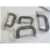 Image 2 : Quality Craft 4Pc. C-Clamp Set