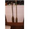 Image 1 : *2 Wooden Oars