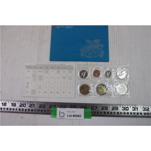 Royal Canadian Mint Coins with Specifcations card and Envelope