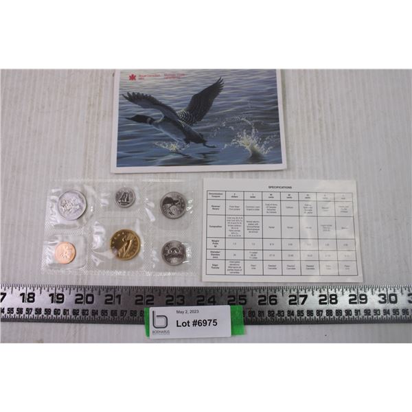 Royal Canadian Mint Coins with Specifcations card and Envelope