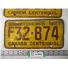 Image 2 : Pair of 1967 Saskatchewan License Plates