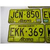 Image 3 : (5) Alberta "Wild Roase Country" License Plates