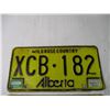 Image 3 : Pair of Alberta "Wild Rose Country" License Plates