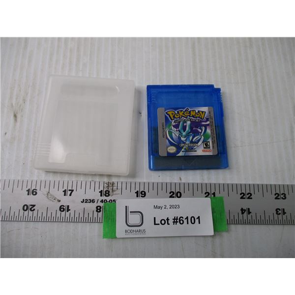 Nintendo Gameboy Pokemon Crystal