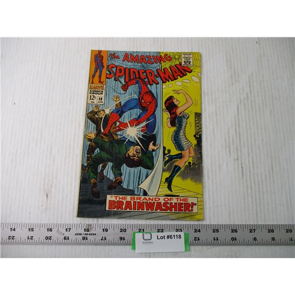 1967 12 Cent  The Amazing Spider-man  Comic