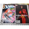Image 3 : (7) Assorted Comics (X-men, Spider-woman, Batman, Super Mario Bros.)