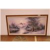 Image 1 : *Framed Landscape Painting