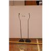 Image 3 : Pair of Speaker Stands and Curtain Rods