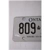 Image 2 : Vintage Ontario License Plate
