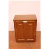 Image 2 : *Oak Wood Storage Container - 19" x 11.5" x 23 1/2"
