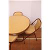 Image 4 : *Vintage Card Table with Four Chairs - 37" x 27"