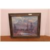 Image 1 : *Framed Landscape Art - 29" x 25 1/4"