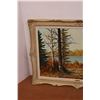 Image 3 : *Framed Nature Painting - 43" x 31"