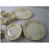 Image 2 : Set of James Moss Rose Dishes w/ 27 Pieces