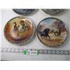 Image 3 : 2X the Bid Price-- (4) Galloping Glory Collector Plates (Horses)