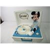 Image 2 : Vintage Sears Mickey Mouse Record Player (Working)
