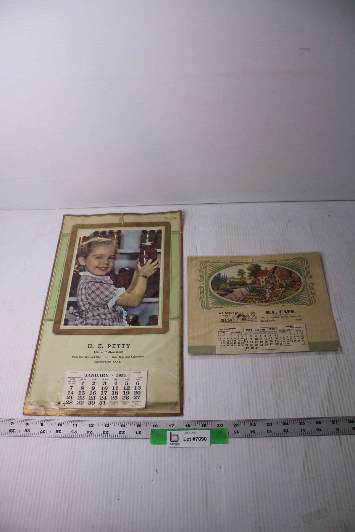 calendar from july 4 1951
