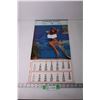 Image 1 : Vintage 1980 Advertising Calendar