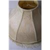 Image 2 : Vintage Fringed Lamp Shade - 18" Diameter x 10" High