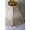 Image 3 : Vintage Fringed Lamp Shade - 18" Diameter x 10" High