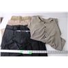 Image 1 : Lot of Mens Clothing - One Large Shirt, Four Pairs of Pants 36 x 30