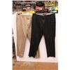Image 2 : Lot of Mens Clothing - One Large Shirt, Four Pairs of Pants 36 x 30