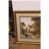 Image 3 : *Framed Art of a Cottage - 32" x 42 1/2"
