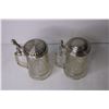 Image 4 : (2) Glass Beer Steins