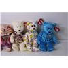 Image 2 : (6) Assorted Beanie Babies