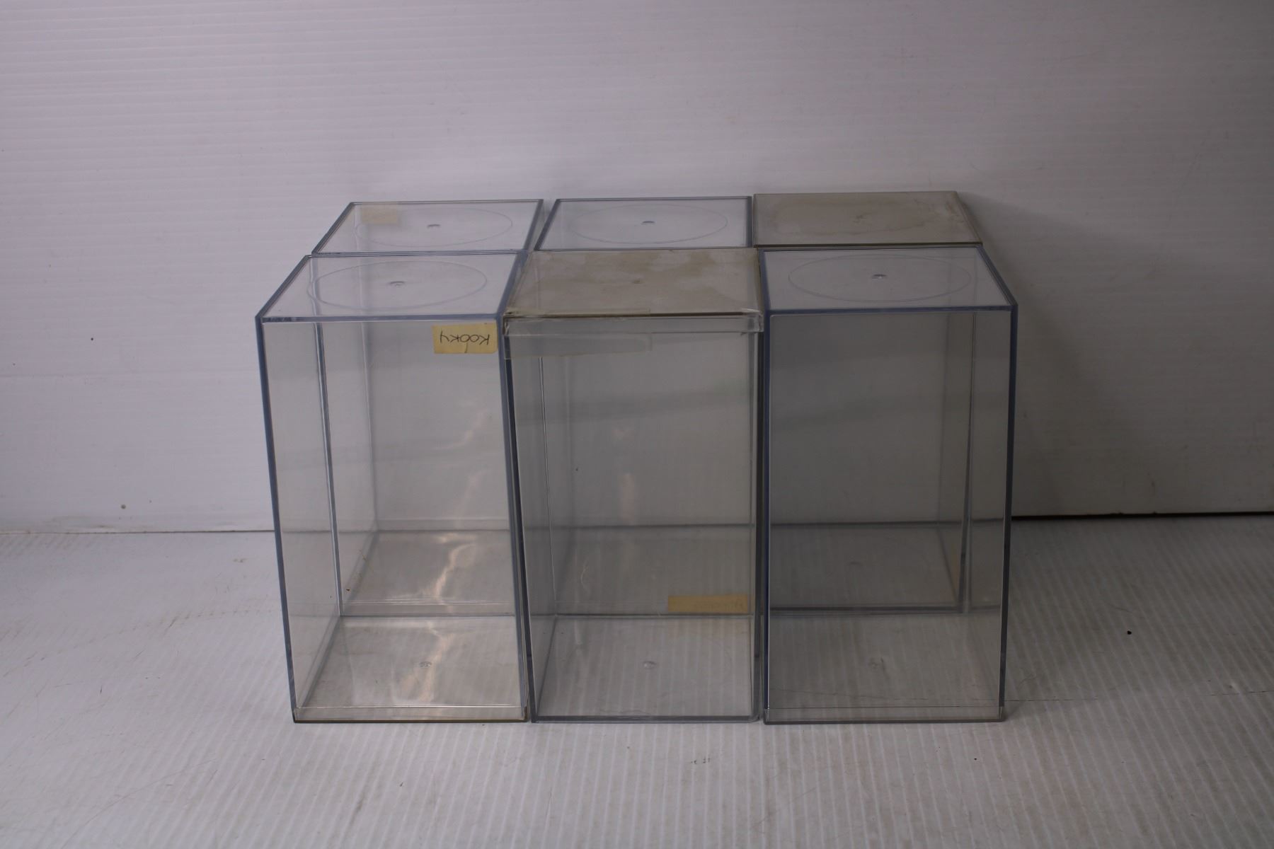 (6) Beanie Baby Display Cases Bodnarus Auctioneering