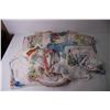 Image 2 : (2x Bid Price) (2) Lots of Vintage Handkerchiefs