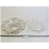 Image 1 : (2) Vintage Glass Dishes