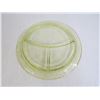 Image 4 : Vintage Yellow Madrid Divided Depression Glass Dish (chipped)