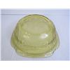 Image 3 : Vintage Yellow Depression Glass Bowl (chipped)