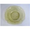 Image 4 : Vintage Yellow Depression Glass Bowl (chipped)