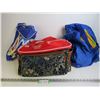 Image 1 : (4) Carry Bags - Wintario - Canadian Open - Pepsi - Floral Designed Bag/Case